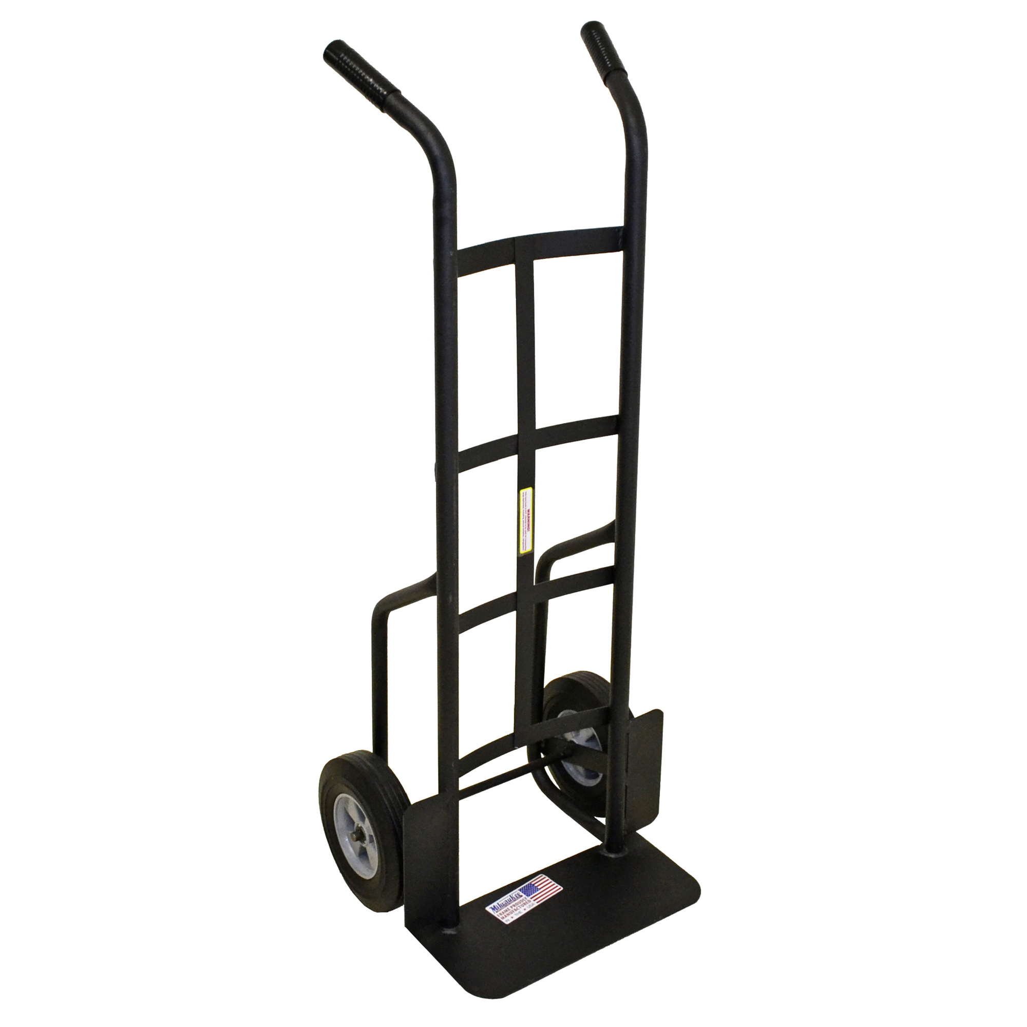 Milwaukee Dual-Handle Hand Truck — 1,000-Lb. Capacity, Heavy-Duty Steel, Model# DC60138